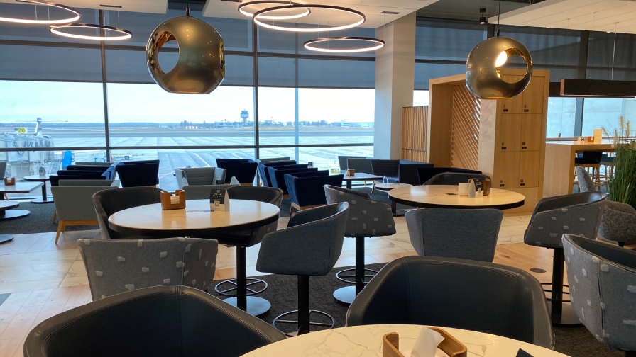 Aspire Salon Lounge at Ottawa International Airport